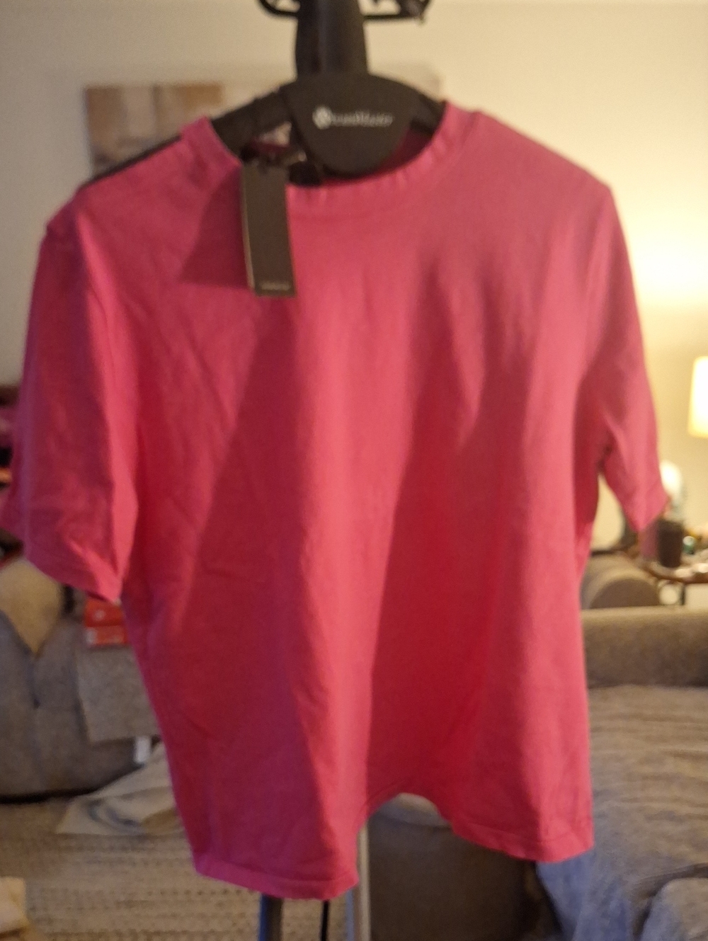 Monrow Organic cotton T-Shirt With Shoulder cut Out Medium
